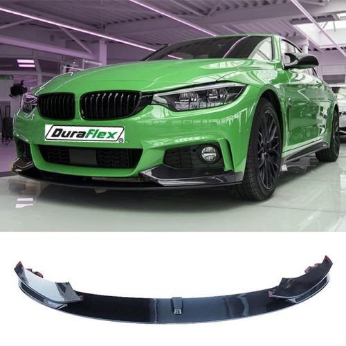2014-2020 BMW 4 Series F32 F33 Duraflex M Performance Look Front Spoiler Splitters Gloss Black 3 Piece