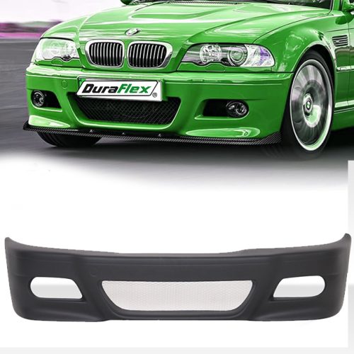 BMW 3 Series E46 4DR Duraflex M3 Look Style Front Bumper Cover 1 Piece