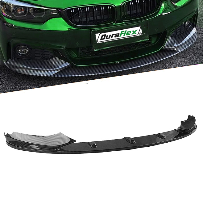 2014-2020 BMW 4 Series F32 F33 Carbon fiber Look DriTech M Performance Look Front Spoiler Splitters 3 Piece