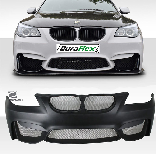 2004-2010 BMW 5 Series E60 Duraflex M4 Look Front Bumper 1 Piece