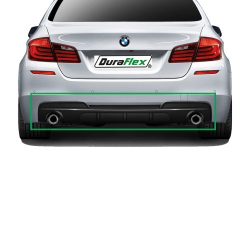 2011-2016 BMW 5 Series F10 Carbon Creations M Performance Look Rear Diffuser