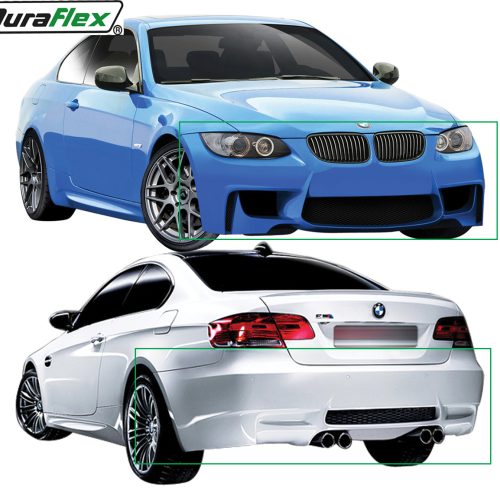2007-2010 BMW 3 Series E92 E93 Duraflex 1M Look Body Kit