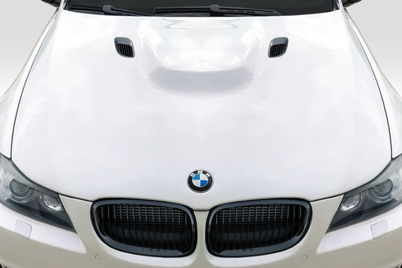 2009-2011 BMW 3 Series E90 4DR Duraflex M3 Look Hood 1 Piece - Image 3