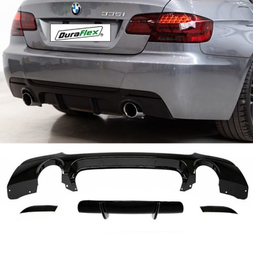 2006-2013 Bmw 3 Series E92 E93 328i 335i M Sport M performance Style Rear diffuser Gloss Black