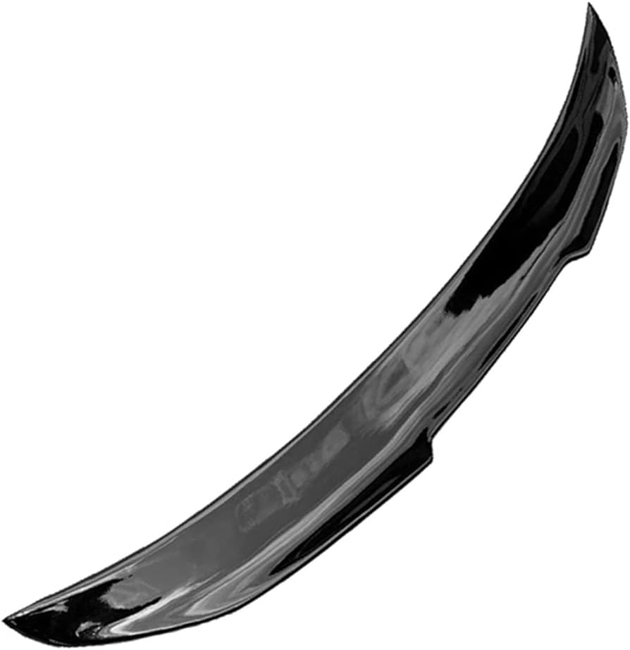 BMW E90 3-Series Gloss Black Rear Trunk Spoiler PSM Style - Image 2
