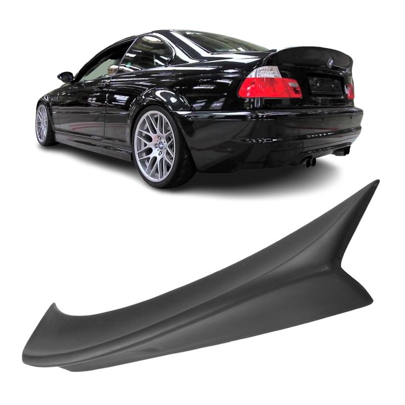 BMW 3 Series E46 Rear Trunk Spoiler Lid Boot Wing Gloss Black - Image 2