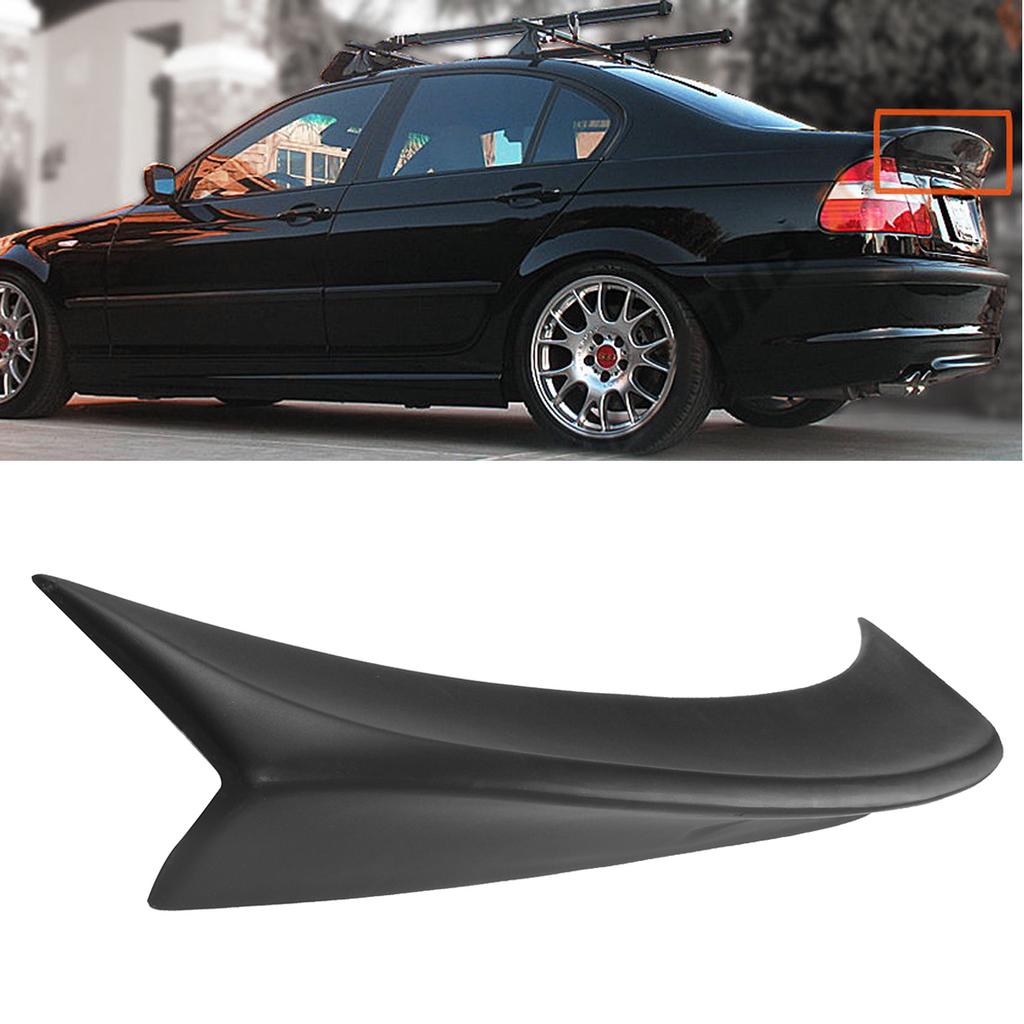BMW 3 Series E46 Rear Trunk Spoiler Lid Boot Wing Gloss Black