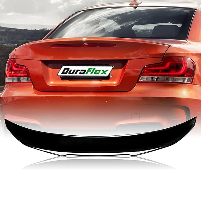 BMW 1 Series E82 E88 PSM StyleTrunk Spoiler Wing Black