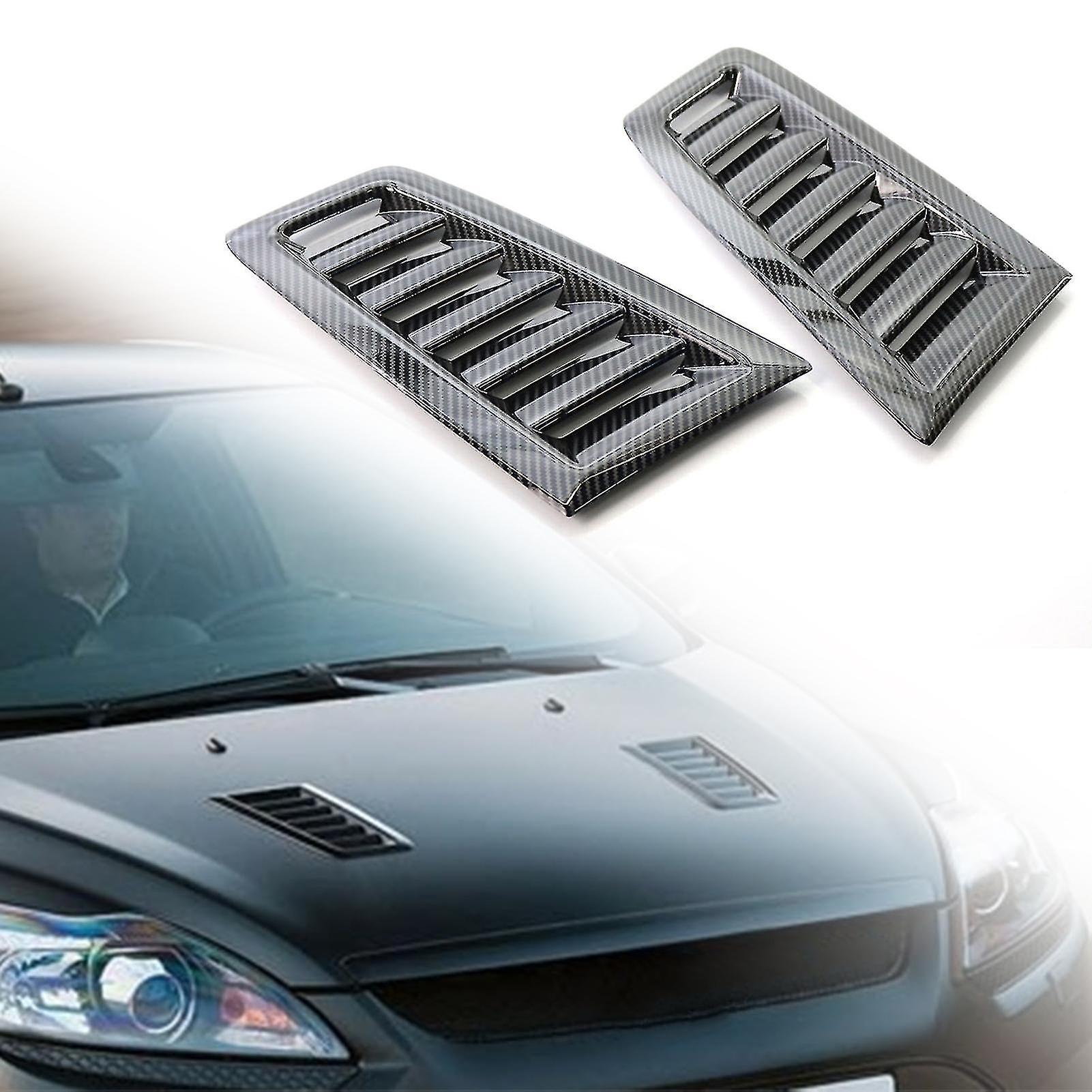 Ford Focus Mk2 Side Bonnet Vents Hood duraflex - Image 2