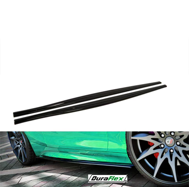 BMW 1 Series F20 F21 Side Skirts Duraflex Gloss Black max Style