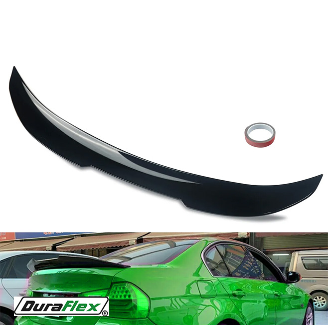 BMW E90 3-Series Gloss Black Rear Trunk Spoiler PSM Style