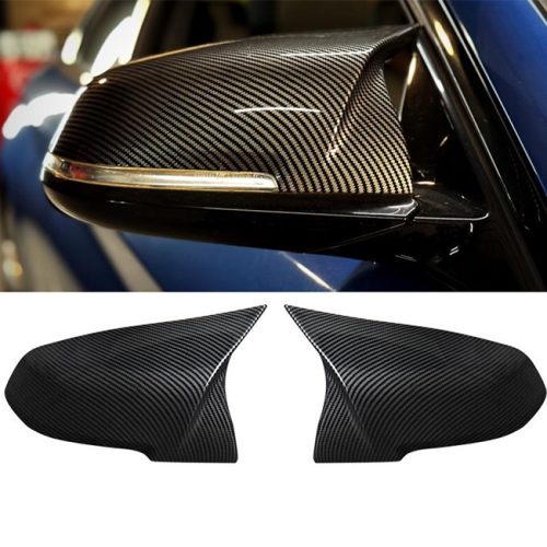 BMW F20 F21 F22 F30 F31 F32 F33 F36 M Style Carbon Fiber Finish Wing Mirror Covers (2011-19)