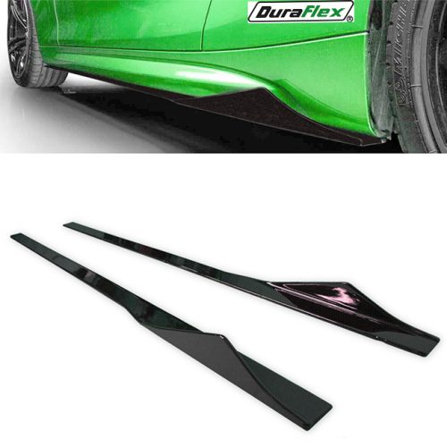 BMW F22 F23 F87 2 Series Gloss Black Side Skirts Extension Blades