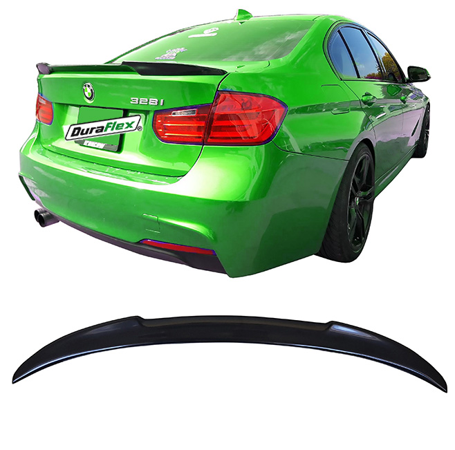 Bmw 3 Series F30 M4-Style Boot Spoiler Gloss Black