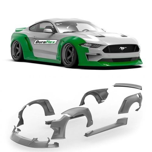 2018-2023 Ford Mustang Duraflex Clinched Flares Widebody Kit 10 pieces