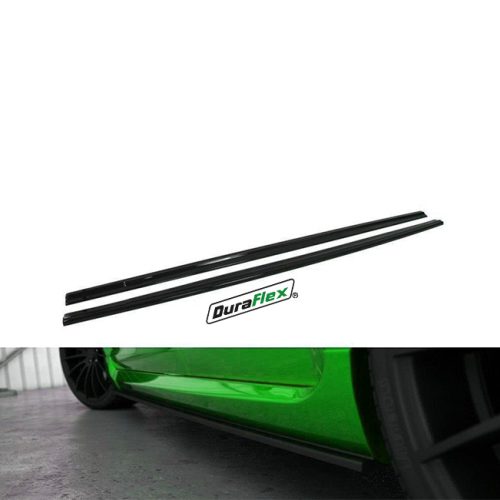 Ford Focus Mk2 Side Skirts Black duraflex