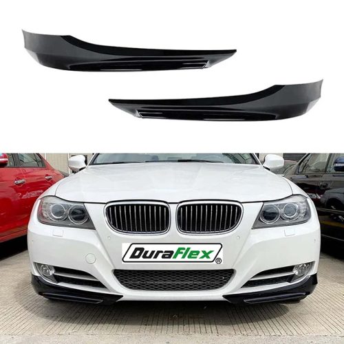 BMW 3 Series E90 E91 Facelift Non M sport Splitters Lip Spoiler 2009-2012 2Pcs