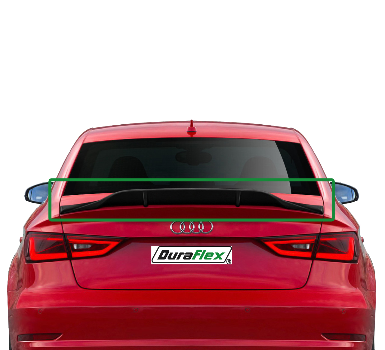 2015-2022 Audi A3 S3 RS3 Duraflex R1 Rear Wing Spoiler 1 Piece