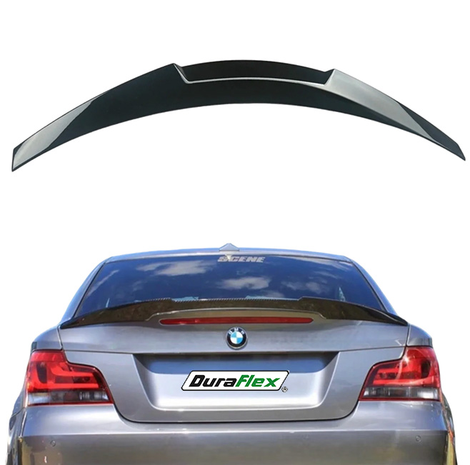 BMW E82 E88 1 Series M4 Style Boot Spoiler Gloss Black