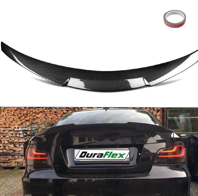 BMW 1 Series E82 E88 Carbon Fiber ABS M4 Style Rear Spoiler Wing