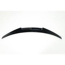BMW E90 3-Series Gloss Black Rear Trunk Spoiler m4 Style - Image 2