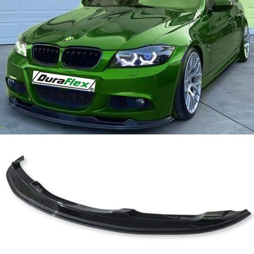 BMW 3 Series E90 E91 LCI M sport Front Lip Gloss Black 1pc