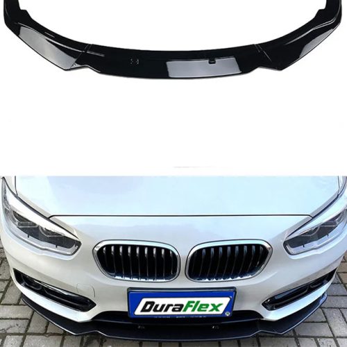BMW 1 Series F20 F21 Front Bumper Lip Spoiler Splitter black duraflex 2011-2019