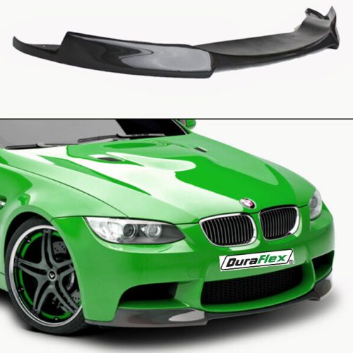 BMW 3 Series E92 E93 E90 M3 V Style Front Bumper Lip Gloss Black