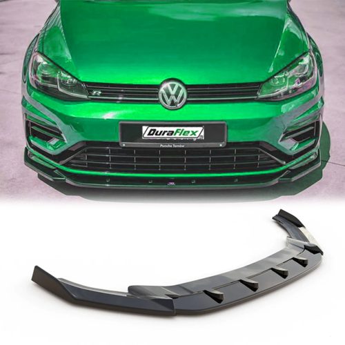 Volkswagen Golf 7 R / R line Front Splitter V.4 black duraflex