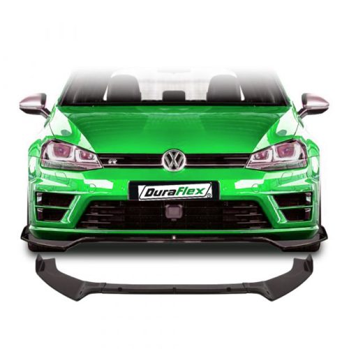 VW Golf 7 / 7.5 Maxton Style Front Spoiler Lip Gloss Black