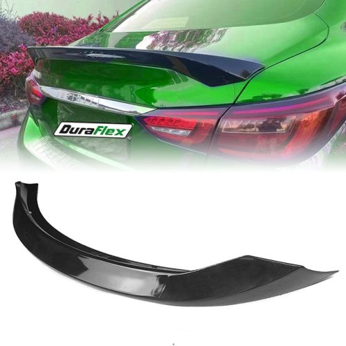 14-23 Infiniti Q50 CS style boot spoiler Black