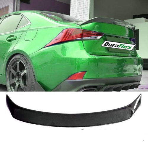 (14-17) Lexus IS350 IS250 boot spoiler Black duraflex