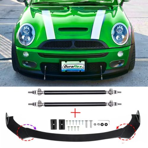 (07-22) Mini Cooper S R53 R56 R60 F56 60 Front Lip Splitter Spoiler + Strut Rod