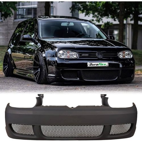 Volkswagen Golf 4 Front Bumper Cover W/Black Mesh Grille R32 Look