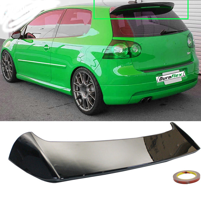 Volkswagen Golf 5 Mk5 Hatchback Glossy Black Rear Boot Roof Spoiler Wing 2003-2009