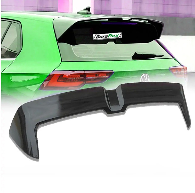 Volkswagen Golf MK8 R-Line Oettinger Style Gloss Black Plastic Roof Spoiler