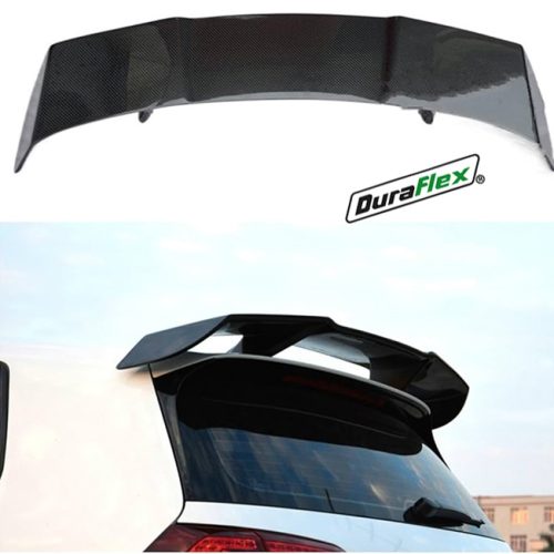 Volkswagen Golf Mk7 Mk7.5 R Razor Style Roof Spoiler Gloss Black