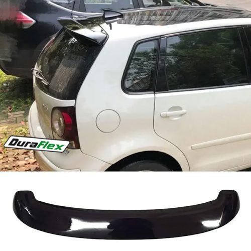 Volkswagen VW Polo 9N / 9N3 A.C Style Rear Roof Spoiler Black Duraflex