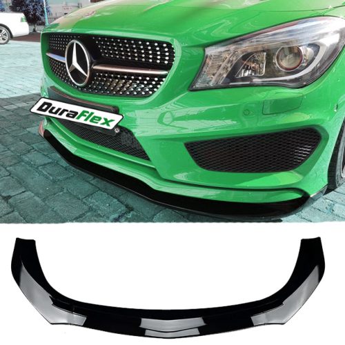 2013-2018 Mercedes-Benz CLA-Class W117 W176 AMG revo style front lip Gloss Black