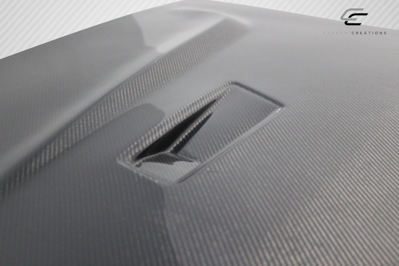 2015-2021 Mercedes C Class W205 Carbon Fiber Black Series Look Hood bonnet - Image 5