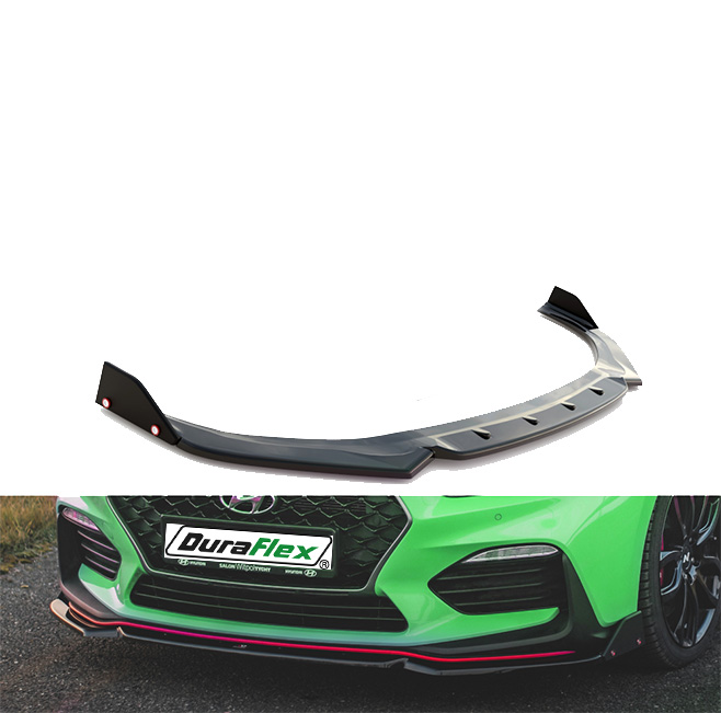 Hyundai I30 Front Splitter Gloss Black Gloss