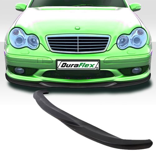 2000-2007 Mercedes C Class W203 Duraflex L-Sport Front Lip Spoiler Black 1 Piece