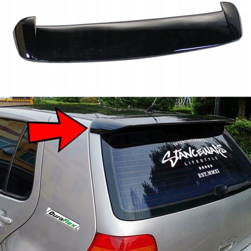 Volkswagen Golf 4 Roof spoiler Black