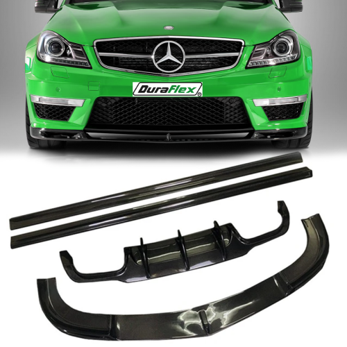 2012-2014 Mercedes C Class W204 C63 Carbon Fiber Tuning Body Kit – Aerokit