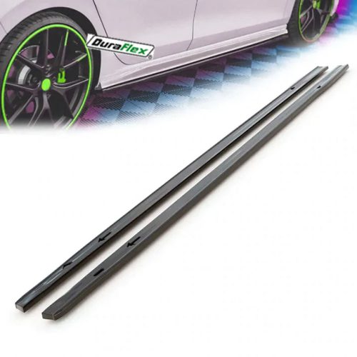 Volkswagen Golf MK8 SMD Style Gloss Black Side Skirts Duraflex