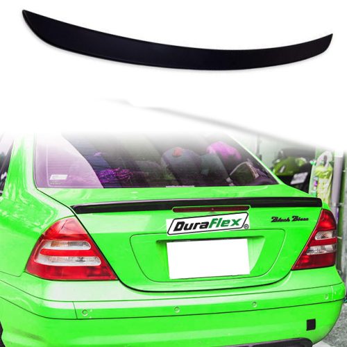 2000-2007 Mercedes C Class W203 Duraflex Boot spoiler Black 1 Piece