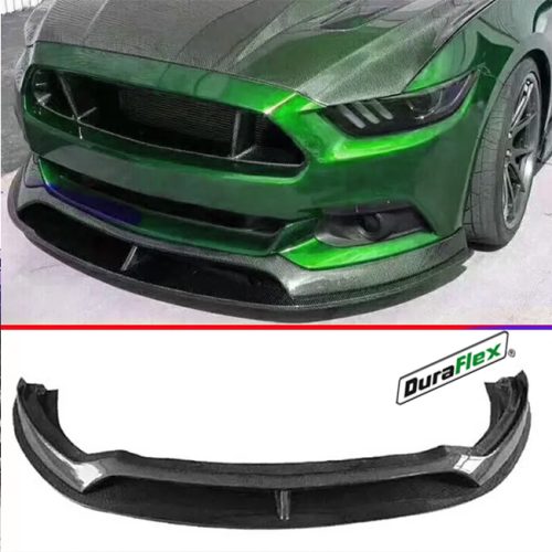 2015-2017 Ford Mustang Carbon Fiber Front Bumper Lip Chin Spoiler