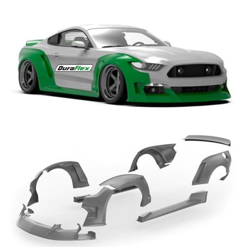 2015-2017 Ford Mustang Duraflex Clinched Flares Widebody Kit 10 pieces