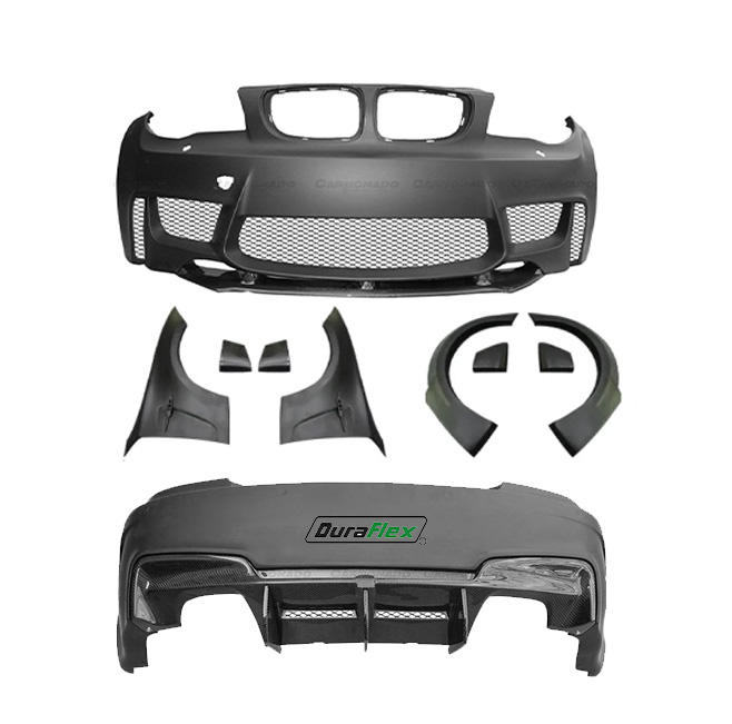 2005-2012 BMW 1 Series E82 E88 Upgrade to 1M Style Wide Body kit (10pcs)