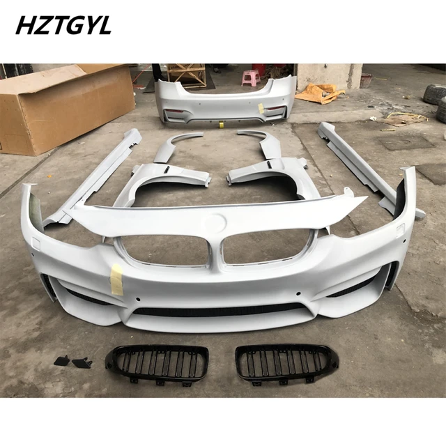 BMW 3 Series F30 F35 Upgrade to M3 F80 Look Full Body Kit - Image 5